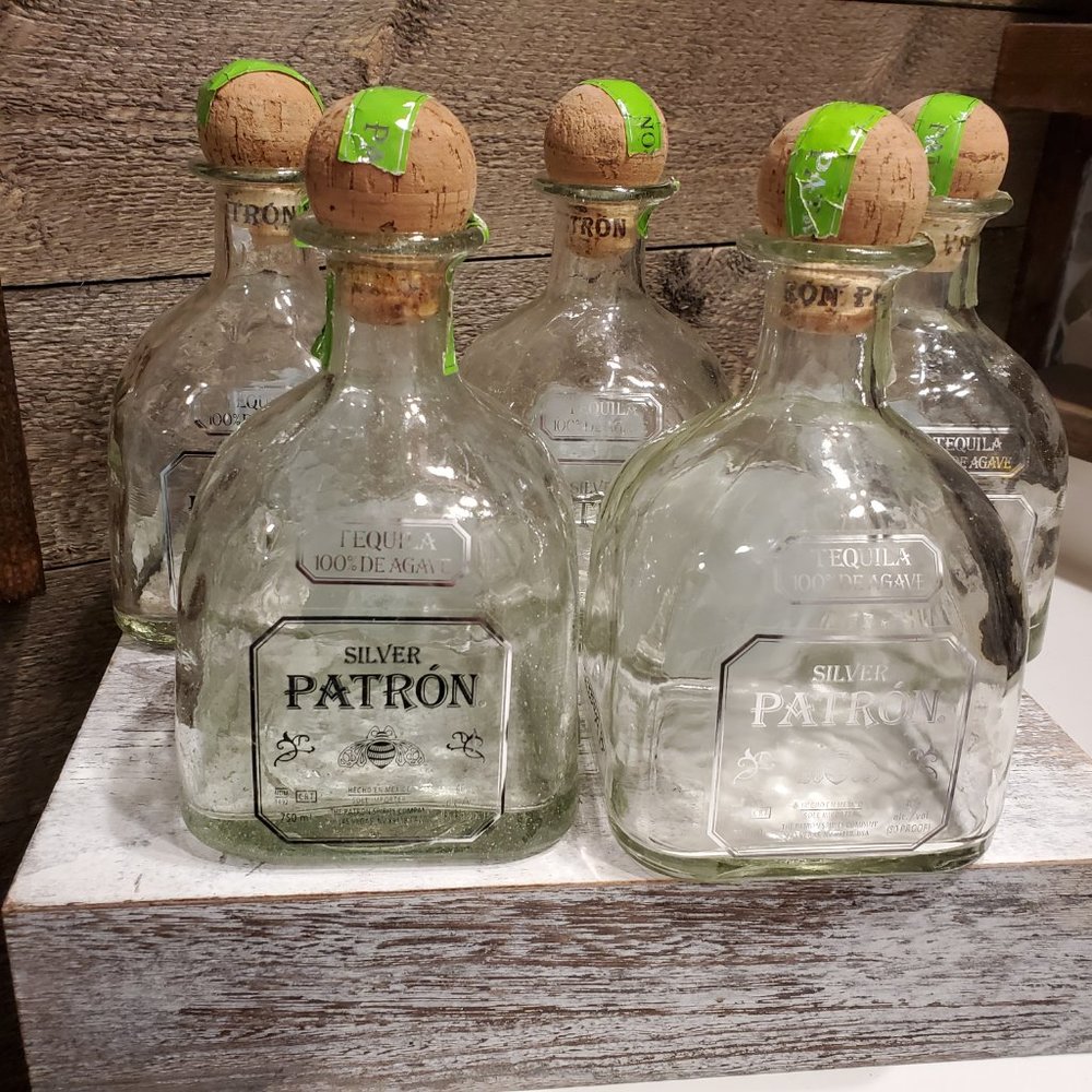 Empty Patron Bottle For Crafting - Picture 3 of 6